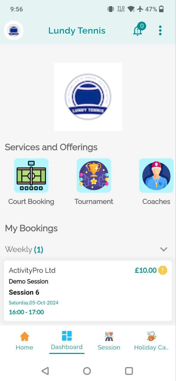 Lundy Tennis screenshot